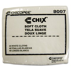 Chix 8007 13″ x 15″ Soft Cloths – White (1200/Carton) New
