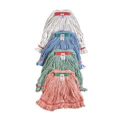 Rubbermaid Commercial Fgv11600wh00 1 In String Wet Mop, 16 Oz Dry Wt, Slide On