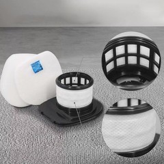 IX141 Vacuum Filter Replacement for Shark Rocket Pro 1 inch, black