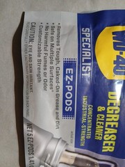 Lot Of 3 WD-40 Specialist Industrial-Strength Degreaser EZ-PODS of 5 PODS