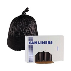 Boardwalk Can Liners, 60 gal, 14 mic, 38″ x 58″, 25 Bags/Roll, 8 Rolls/Carton