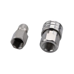 4000PSI Maximum Pressure Washer Adapter Set Swivel to 3/8 inch Quick Connect