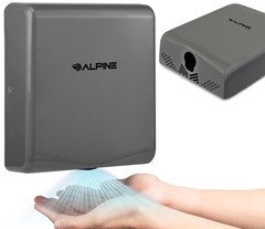 Alpine Commercial Hand Dryer with HEPA Filter, 8 Seconds Extreme Speed Electric