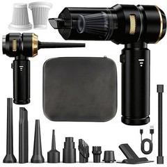 Cordless Handheld Car Vacuum 22000Pa Portable Cleaner Air Duster 4 In 1