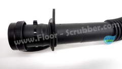 TENNANT Drain Hose Assembly,1.50ID X 32.3L, BLK 1010143