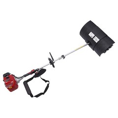 52cc Gas Power Hand Held Sweeper Broom Driveway Turf Artificial Grass Snow Clean