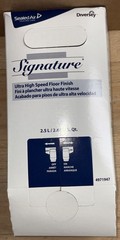 6 Pack Diversey Signature 2.5L/2.64 Quart Ultra High Speed Floor Finish 4971947
