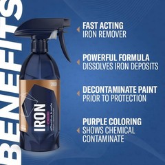 Iron 1000 ml – Iron Remover and Rust Spot Spray for Car Detailing | Easily Re…