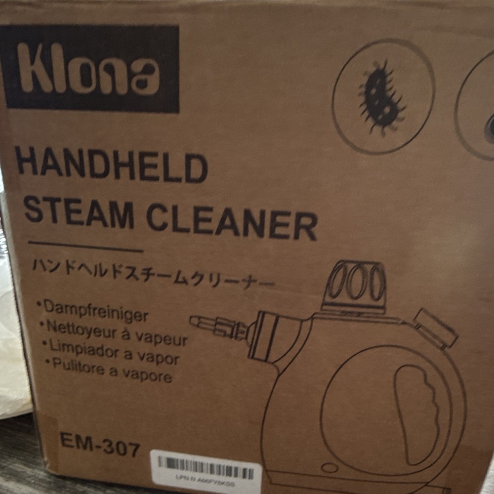 Klona Handheld Steam Cleaner EM-307, 310-350F Steam Temperature