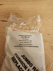 JUMBO Rayon Cushion Head MOP REPLACEMENT POLY screw threaded JW Mfg Co. #14 Usa
