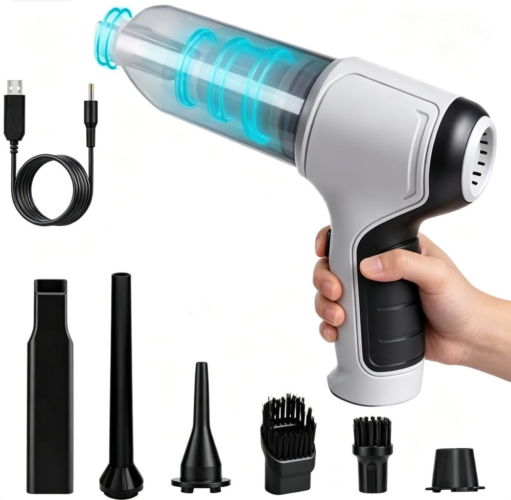Cordless Handheld Vacuum Cleaner, Portable Rechargeable Mini Vacuum, Black
