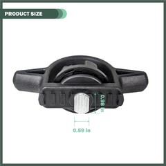 Tie Down Bed Cleat for Toyota Tacoma 2005-2021 & Tundra 2007-2021, for Deck R…