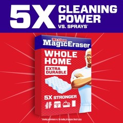 Mr. Clean Magic Eraser Sponge, All Purpose 4 Count (Pack of 1), White