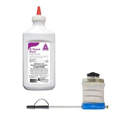 Insecticide Dust 1lb + 5″ Clear Puffer – Effective Pest Control, Fast Action