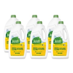 Seventh Generation 22171CT 42 oz Bottle Dishwasher Gel – Lemon (6/CT) New
