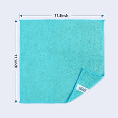 HOMEXCEL Microfiber Cleaning Cloth12 Pack Cleaning Rags Cleaning Towels with …