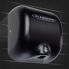 XL-BL XLERATOR Hand Dryer BLACK Quick Dry 110-120V NIB