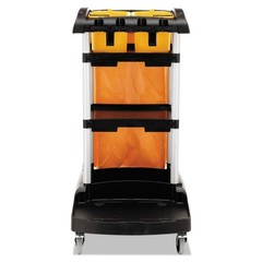 Rubbermaid? Commercial High Capacity Cleaning Cart, 21-3/4w x 49-3/4d x 38-3/8h,