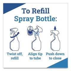 Tilex 35600EA 32 oz. Disinfects Instant Mildew Remover Smart Tube Spray New