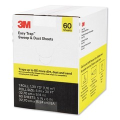 3M 59032W 5 in. x 30 ft. Easy Trap Duster – White (1/Box) New