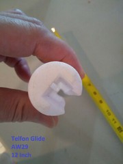 12 Glide Telfon AW29 Standard Classic / Low Profile Carpet Clean Wand Tile Grout