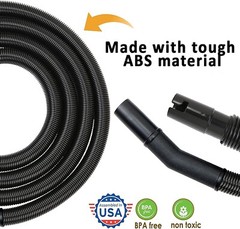 5 Foot Hose for Shop Vac Wet Dry 2021005 1 Gallon Micro Vacuum 1.25″