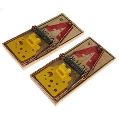 Victor M035 Easy Set Plastic Pedal Mouse Trap, 2-Pack
