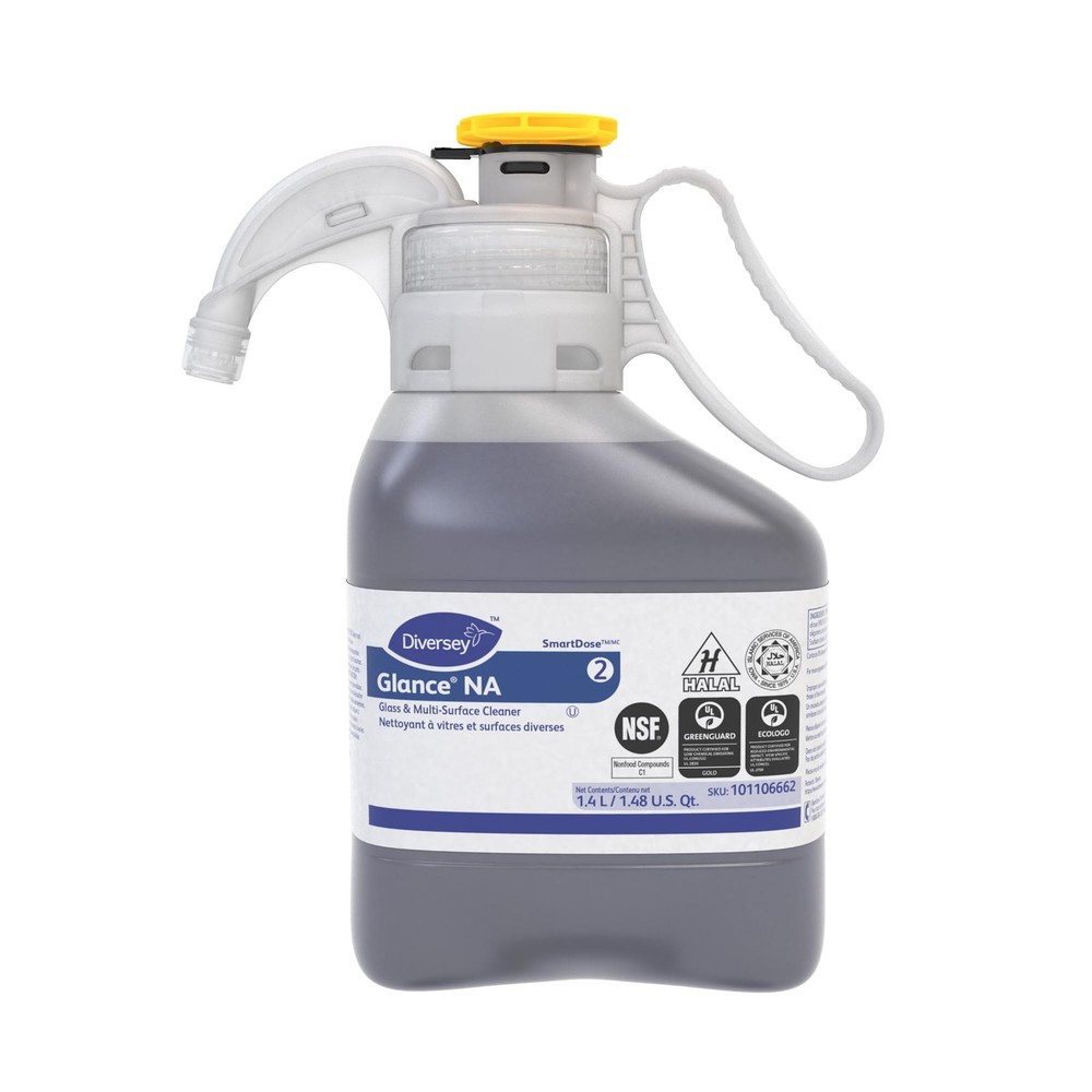 GLANCE 101106662 Non-Ammoniated Glass & Multi-Surface Cleaner, for Streak Fre…