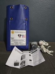 R&B Wire 406KD 6 Bushel Laundry Cart Replacement Vinyl Nylon Liner NFPA 701 Blue