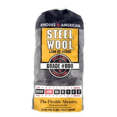 STEEL WOOL EXTRA FINE GRADE For Cleaning Polishing Buffing Refinishing 12 PADS