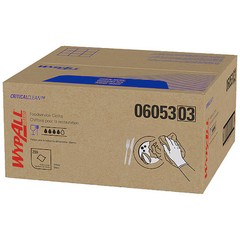 Wypall 06053 Wypall Critical Clean Foodservice Cloths (06053), Quarterfold,