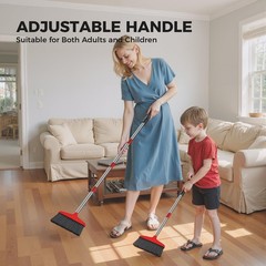 Nodirz Handy Broom Indoor/Outdoor Brooms Duty Kitchen Broom For Home Garage