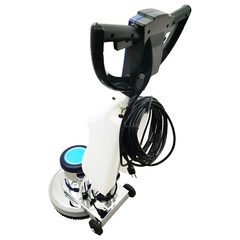 110V 1.5HP 18″ Rotary Floor Scrubber 3.17gal Water Tank with 3 Brush Heads
