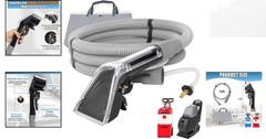 Transparent Head Upholstery Extractor Attachment with 12ft Hose for Rug Doctor