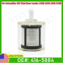 Fuel Filter for Caterpillar Skid Steer Loader 236D 242D 246D 259D 277D 279D/289D