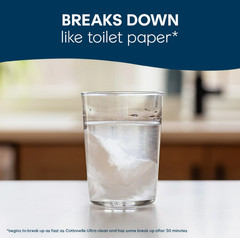 Cottonelle Gentle Plus Flushable Wet Wipes, 8 Flip-Top Packs