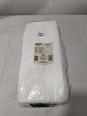 UNGER 16″ Wet Mop Pad: Quick Change, Medium, White Mop, Microfiber Qty 5 MA450