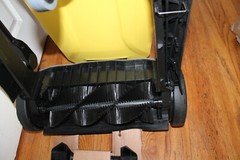 Karcher S4 Twin Walk-Behind Outdoor Hand Push Floor Sweeper – 5.25 Gallon Capac