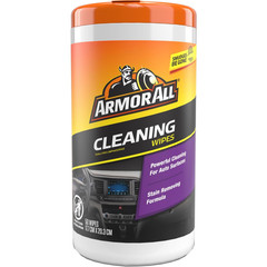 Armor All Car Cleaning Wipes , for Interior and 1 Count (Pack of 1)