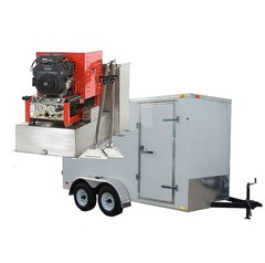 23.5HP Panther Truck Mount Carpet, Tile, and Air Duct Cleaning Equipment Trailer