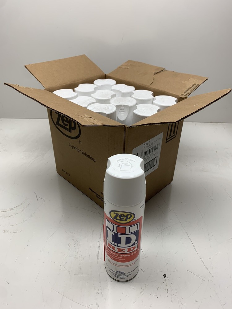ZEP I.D. Red 009601 Fast Evaporating Industrial Degreaser 9601 (Box of 12)