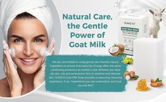 Goat Milk Soap Bar, Natural Goats Soap, Moisturising & ntle