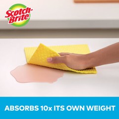 Scotch-Brite® Sponge Cloth 9055, 6.8 in x 7.8 in x 0 in (17 cm x 19 cm)