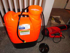 Larson Electrostatic Backpack Sprayer Disinfectant Fogger Battery Powered 4.2G