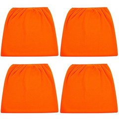 4 Packs Vac Filter 8″Diameter x 11.5″L x 14″W(At Top), Cover