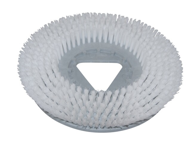 Disc brush Hakomatic B12-poly 0.90 mm white-scrubbing brush hard