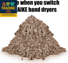 Elephant Power Commercial Hand Dryer High Speed Auto Warm Wind, Brushed Stainles