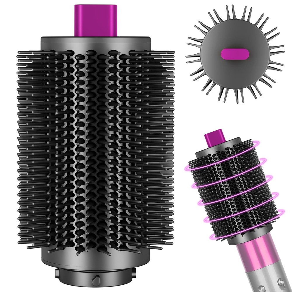 YTCHYYSK Upgraded Large Round Volumizing Brush Attachment for 3.3in, Rose