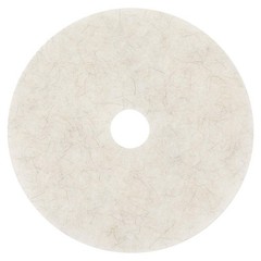 3M Natural Blend White Pad 3300, 20″ (Case of 5)