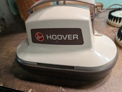 Vintage Hoover Floor Polisher Buffer Scrubber INCOMPLETE Missing Brush Works